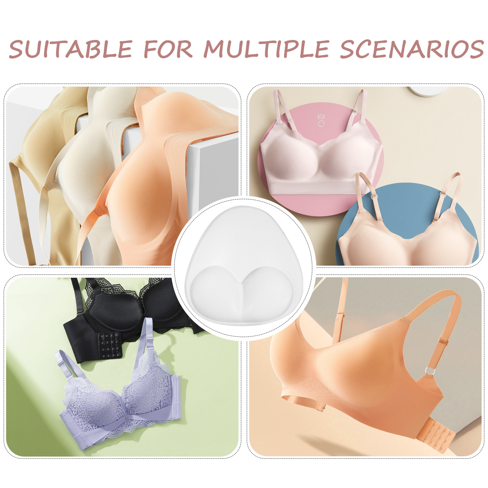 1 paar onzichtbare siliconen b - Push Up Bra Silicone recensie en prijs