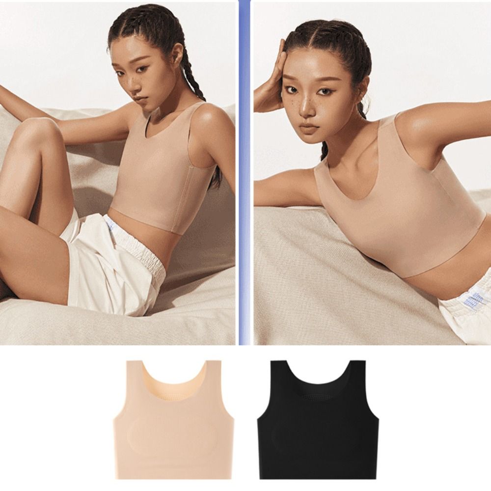 Dames Ice Silk naadloze draadl - Plunge Bra Push Up recensie en prijs