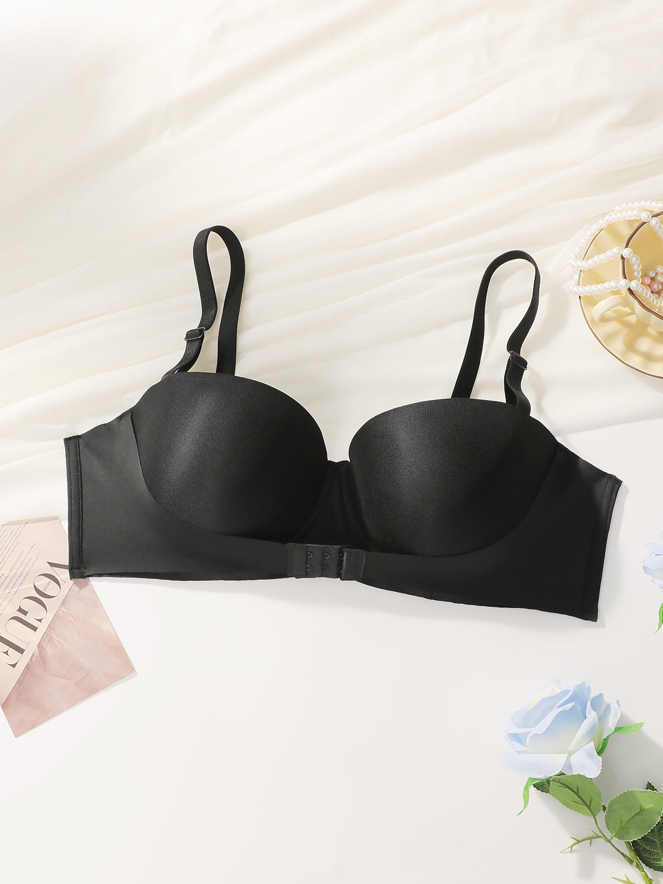 Dames Grote Borst Plus Size Ba - Plunge Bra Push Up recensie en prijs