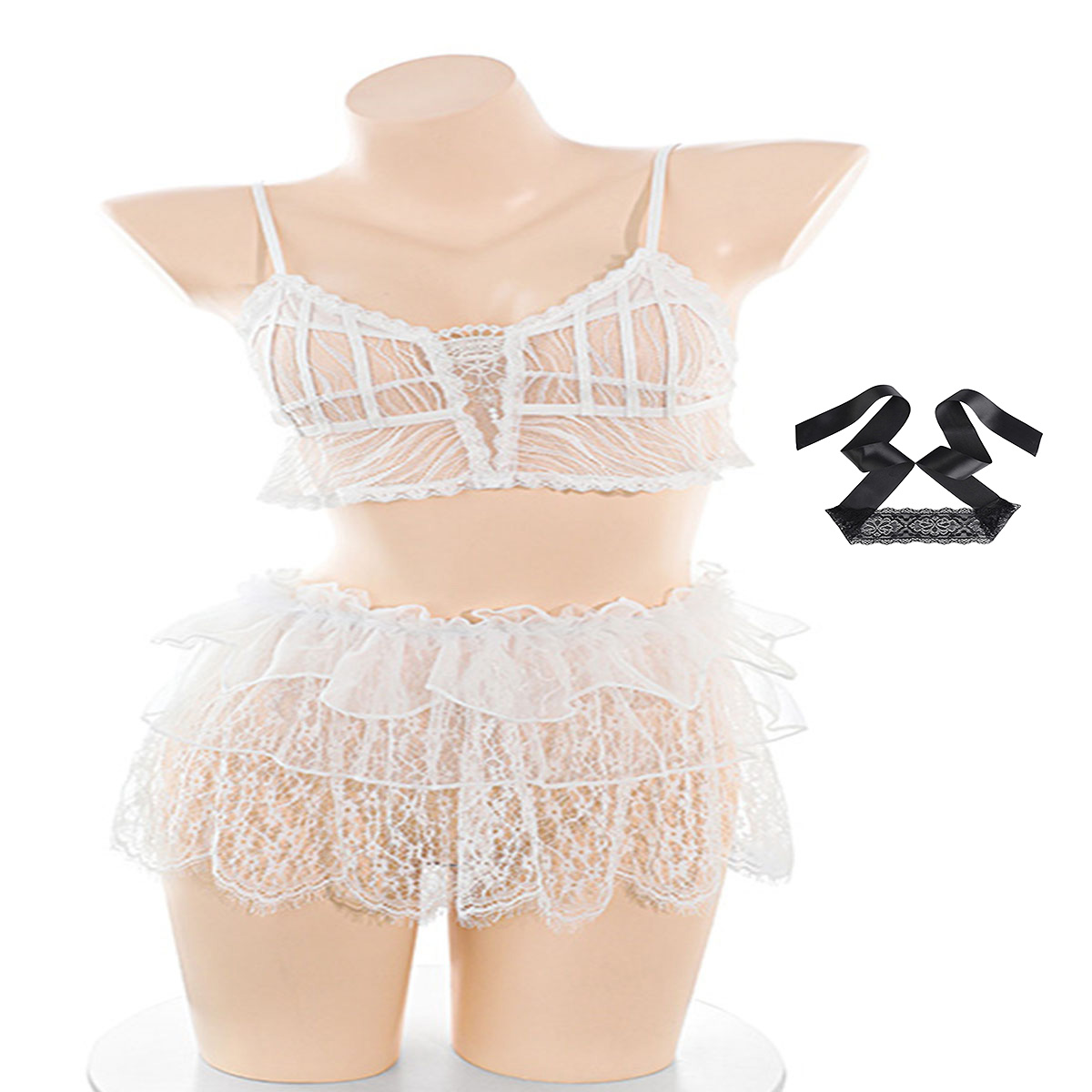 LISM Sweet Sheer Lace Lingerie - Lace Bralette Set recensie en prijs